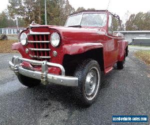 1950 Willys CONVERTIBLE JEEPSTER