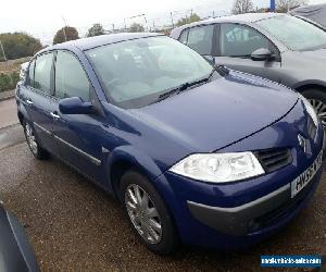 Renault Megane Dynamique 1600cc 4 Door saloon. 