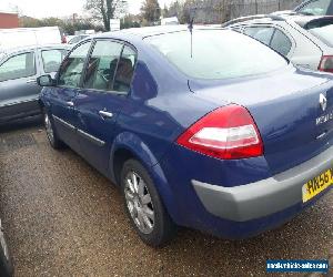 Renault Megane Dynamique 1600cc 4 Door saloon. 