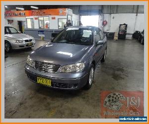 2003 Nissan Pulsar N16 Q Grey Manual 5sp M Sedan