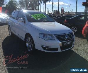 2009 Volkswagen Passat 3C MY09 Upgrade 125 TDI White Automatic 6sp A Wagon