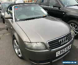 2002/52 AUDI A4 CABRIOLET 2.4 SPORT M-T- CONVERTIBLE, 81K MILES, 1/2LEATHR, NICE for Sale