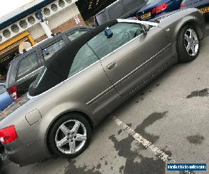 2002/52 AUDI A4 CABRIOLET 2.4 SPORT M-T- CONVERTIBLE, 81K MILES, 1/2LEATHR, NICE