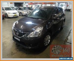 2013 Nissan Pulsar C12 ST-L Charcoal Manual 6sp M Hatchback