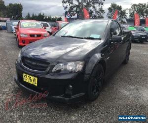 2009 Holden Commodore VE MY09.5 SV6 Black Manual 6sp M Utility