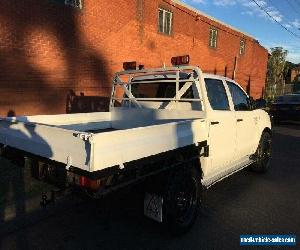 2011 Toyota Hilux KUN26R MY11 Upgrade SR (4x4) White Manual 5sp M