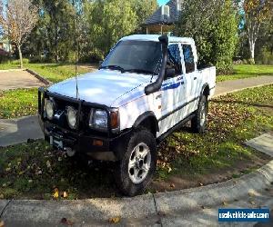 1998 PD Ford Courier 4WD 4X4 Dual Cab Ute