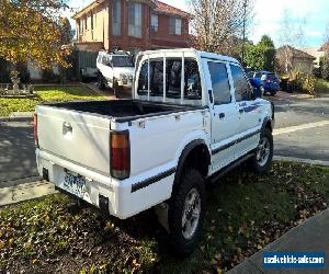 1998 PD Ford Courier 4WD 4X4 Dual Cab Ute