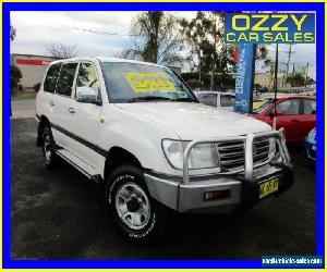 2005 Toyota Landcruiser UZJ100R GXL (4x4) White Manual 5sp M Wagon