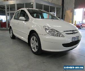 2006 Peugeot 307 MY06 Upgrade XSE 2.0 White Automatic 4sp A Hatchback