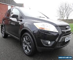 2009 FORD KUGA 4x4 2.0 ZETEC TDCI GLEAMING BLACK LONG MOT JUST SERVICED LOOK