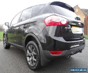 2009 FORD KUGA 4x4 2.0 ZETEC TDCI GLEAMING BLACK LONG MOT JUST SERVICED LOOK