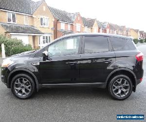 2009 FORD KUGA 4x4 2.0 ZETEC TDCI GLEAMING BLACK LONG MOT JUST SERVICED LOOK