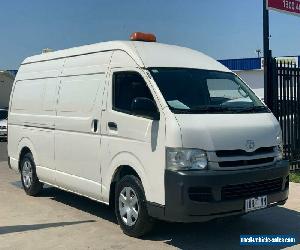 2009 Toyota HiAce KDH221R MY08 Van Super LWB 5dr Man 5sp, 1355kg 3.0DT Manual M