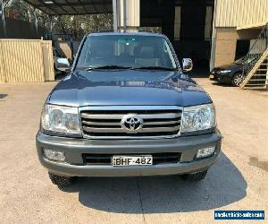 2005 Toyota Landcruiser UZJ100R Sahara Blue Automatic A Wagon