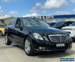 2011 Mercedes-Benz E220 CDI Black Automatic A Sedan