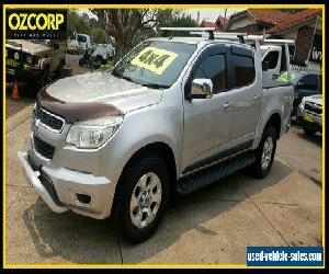 2013 Holden Colorado RG MY14 LTZ (4x4) Silver Automatic 6sp A Crew Cab Pickup