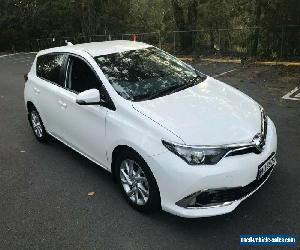 2016 Toyota Corolla ZRE182R MY15 Ascent Glacier White Automatic 7sp A Hatchback