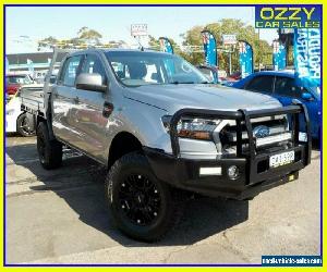 2015 Ford Ranger PX MkII XLS 3.2 (4x4) Grey Automatic 6sp A Dual Cab Utility