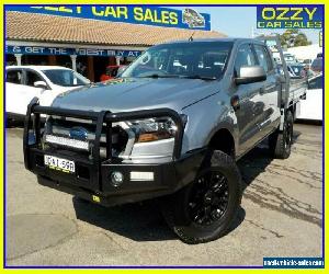 2015 Ford Ranger PX MkII XLS 3.2 (4x4) Grey Automatic 6sp A Dual Cab Utility