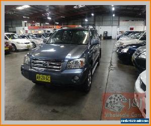 2005 Toyota Kluger MCU28R Upgrade CV (4x4) Blue Automatic 5sp A Wagon