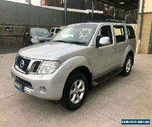 2011 Nissan Pathfinder R51 TI Silver Automatic A Wagon