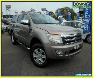 2012 Ford Ranger PX XLT 3.2 (4x4) Grey Automatic 6sp A Dual Cab Utility for Sale