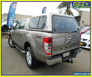 2012 Ford Ranger PX XLT 3.2 (4x4) Grey Automatic 6sp A Dual Cab Utility