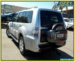 2012 Mitsubishi Pajero NW MY12 Platinum Edition Silver Automatic 5sp A Wagon