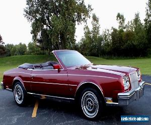 1985 Buick Riviera Special Edition Convertible