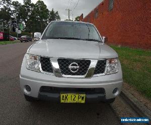 2006 Nissan Navara D40 ST-X Silver Manual 6sp M Dual Cab Pick-up