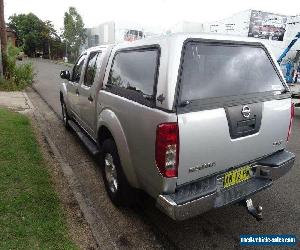 2006 Nissan Navara D40 ST-X Silver Manual 6sp M Dual Cab Pick-up