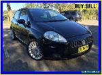 2008 Fiat Punto Dynamic Black Automatic 5sp A Hatchback for Sale