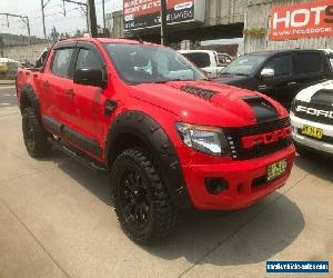 2013 Ford Ranger PX XL Red Automatic A Utility