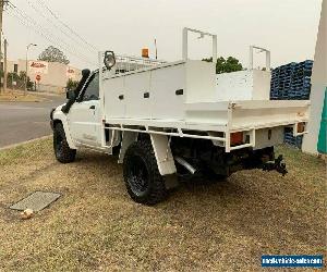 2011 Nissan Patrol GU 6 DX White Manual M Cab Chassis