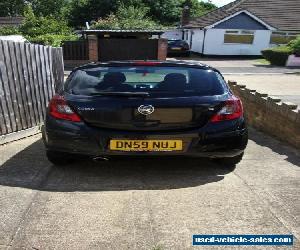 Black Vauxhall Corsa SXI 1.4 Petrol Manual 5 Door Hatchback - 51k 2009