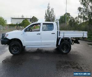 2007 Toyota Hilux KUN26R MY07 SR White Manual 5sp M 4D UTILITY