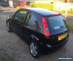 Ford Fiesta Black 1.4 Zetec 3dr 2003 Petrol 85,000 Miles Alloy Wheels