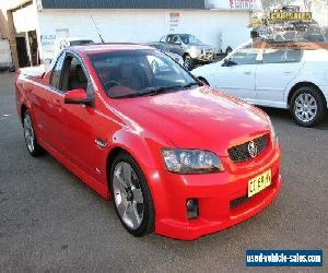 2008 Holden Ute VE SS V Red Automatic A Utility