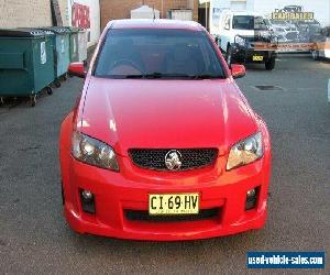 2008 Holden Ute VE SS V Red Automatic A Utility