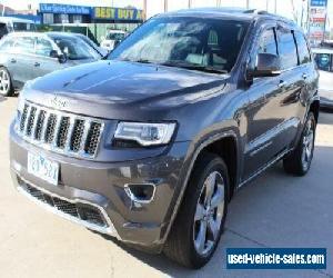 2013 Jeep Grand Cherokee WK MY14 Overland (4x4) Grey Automatic 8sp A Wagon