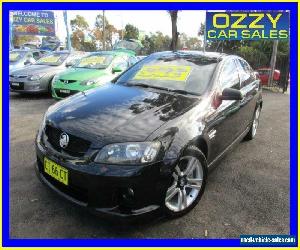 2008 Holden Commodore VE MY08 SV6 Black Automatic 5sp A Sedan