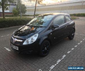 2008 VAUXHALL CORSA LIFE 1.2 A/C BLACK