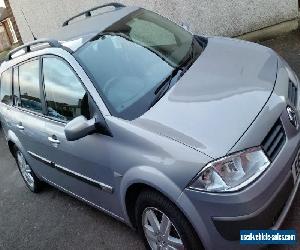 2005 RENAULT MEGANE DYNAMiQUE DCI 106 BHP  E4 BEIGE ESTATE 6 SPEED VGC.116.000 m