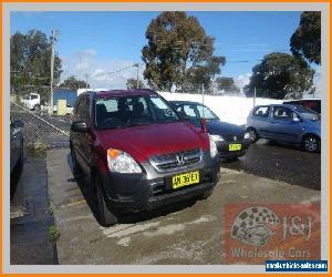 2004 Honda CR-V MY04 (4x4) Gold Automatic 4sp A Wagon