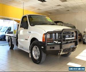 2004 Ford F350 XLT White Automatic A CAB CHASSIS SINGLE