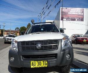 2008 Holden Rodeo RA MY08 LX (4x4) White Automatic 4sp A Crewcab