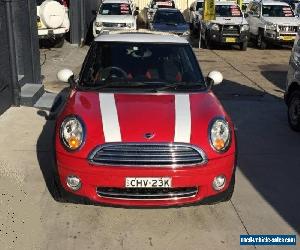 2008 Mini Cooper R56 Chilli Red Automatic 6sp A Hatchback