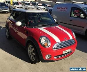 2008 Mini Cooper R56 Chilli Red Automatic 6sp A Hatchback