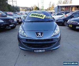 2008 Peugeot 207 XR Grey Manual 5sp M Hatchback